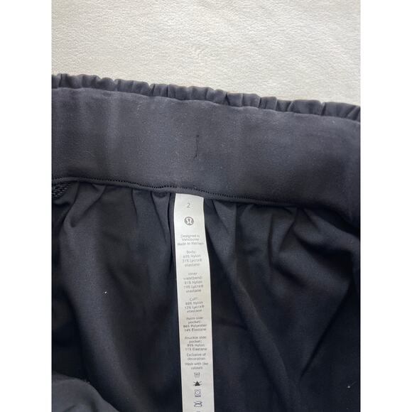 Lululemon Athletica Stretch Luxtreme High-Rise Jogger Graphite Grey Women's 2 - Picture 9 of 12